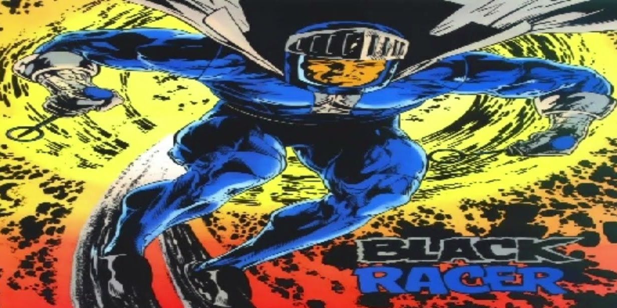 An Image of Black Racer from DC comics