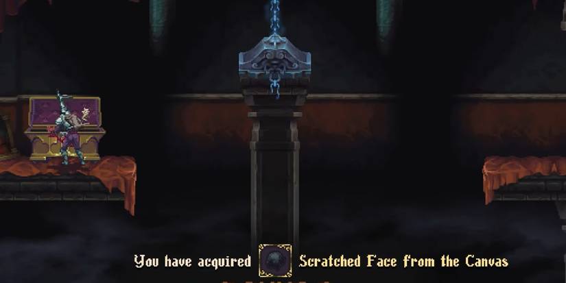 Blasphemous 2 - Opening The Chest With The Scratched Face From The Cavas Inside