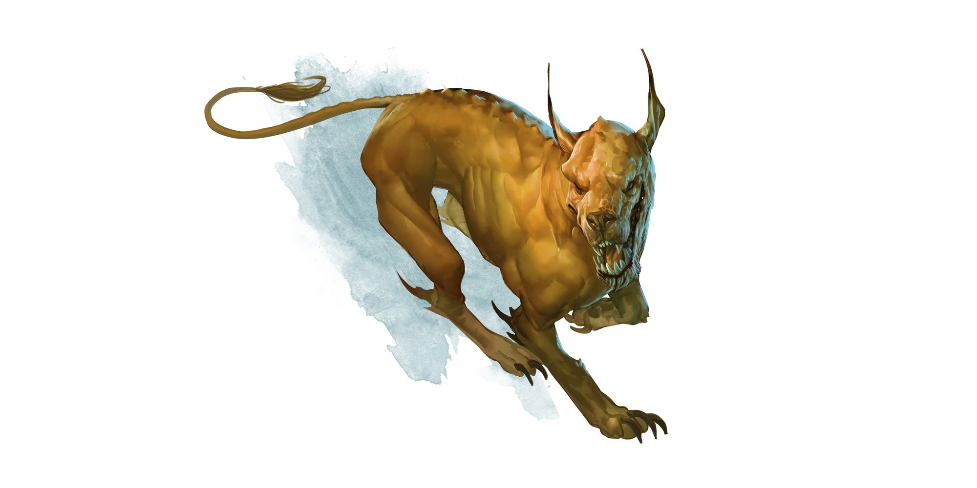 Blink Dog Illustration From Dungeons And Dragons Monster Manual