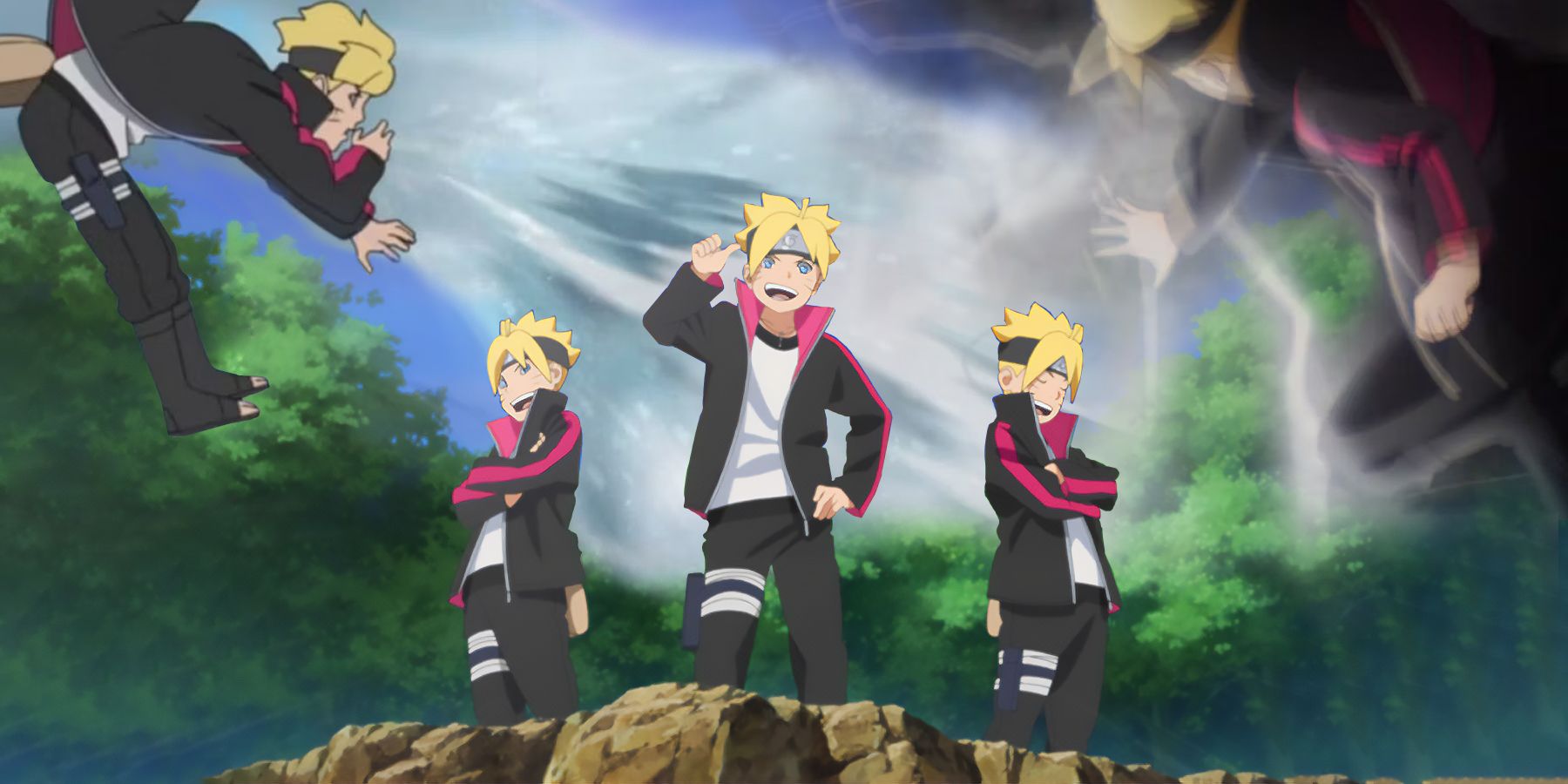 This is Boruto so, from the Boruto.