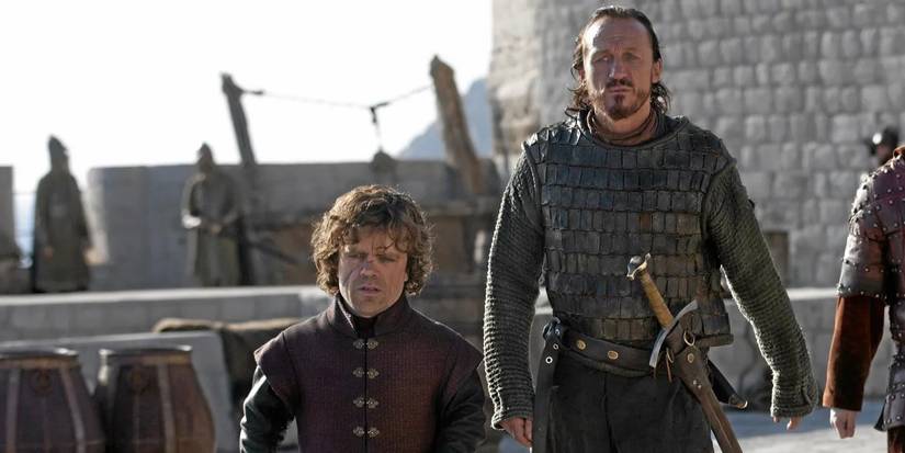 Bronn and Tyrion in Game of Thrones