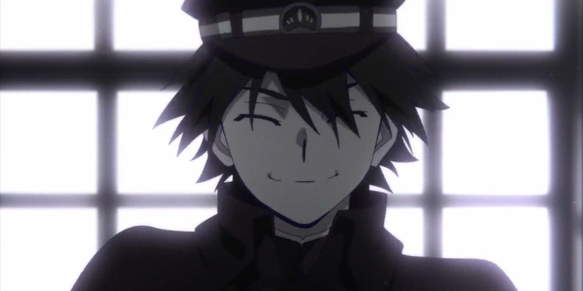 Ranpo smiling Bungo Stray Dogs