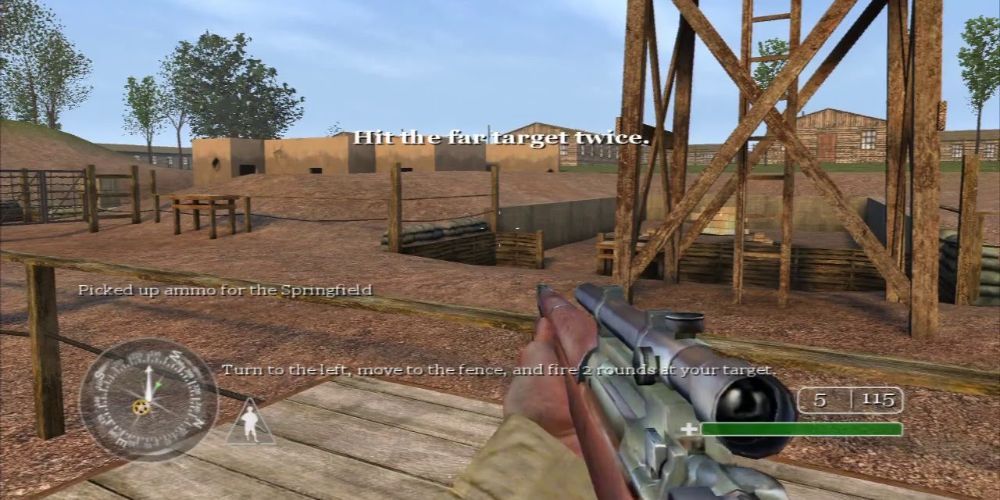 Gameplay screenshot of Call of Duty 