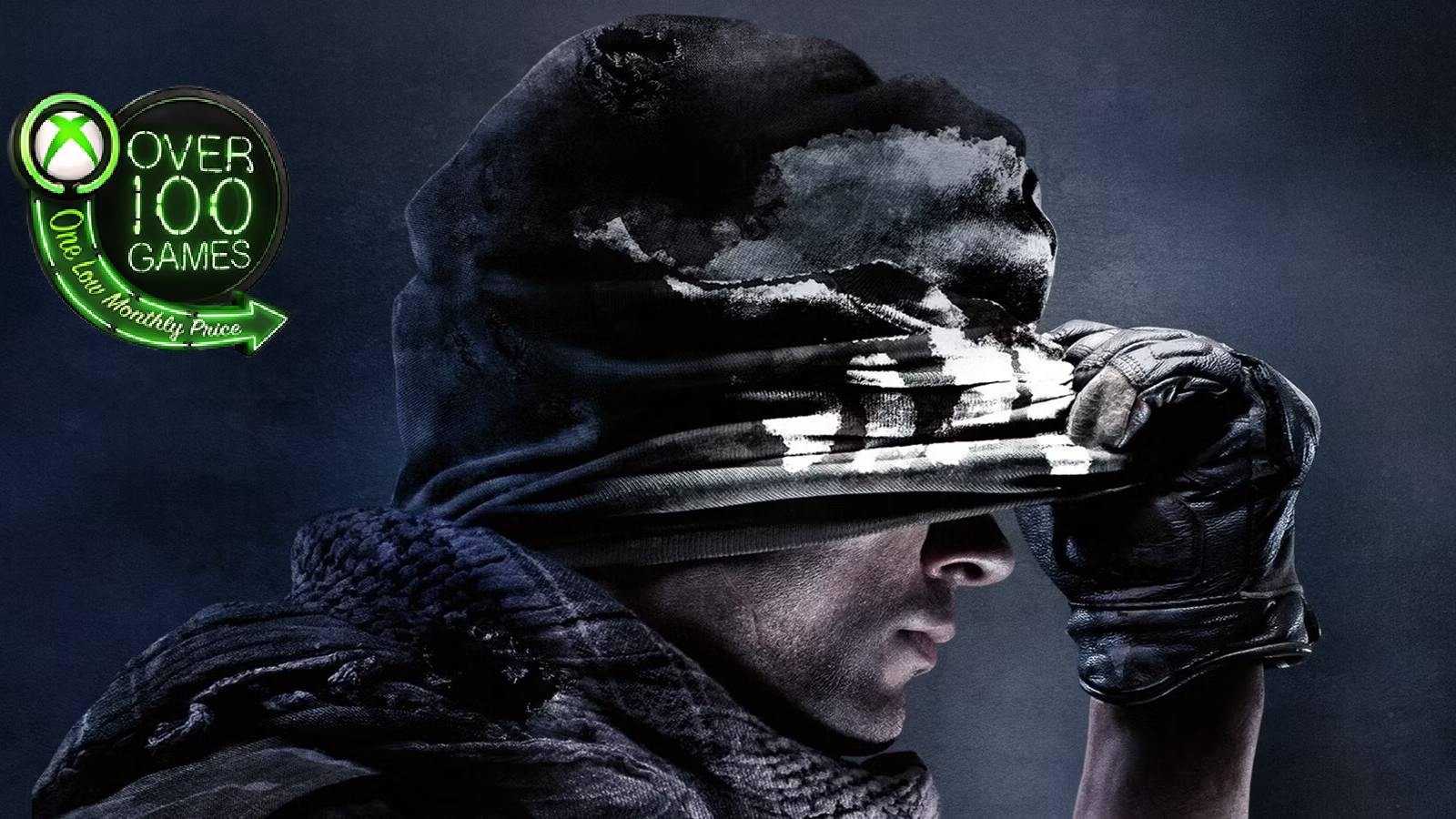 call of duty ghosts with game pass logo