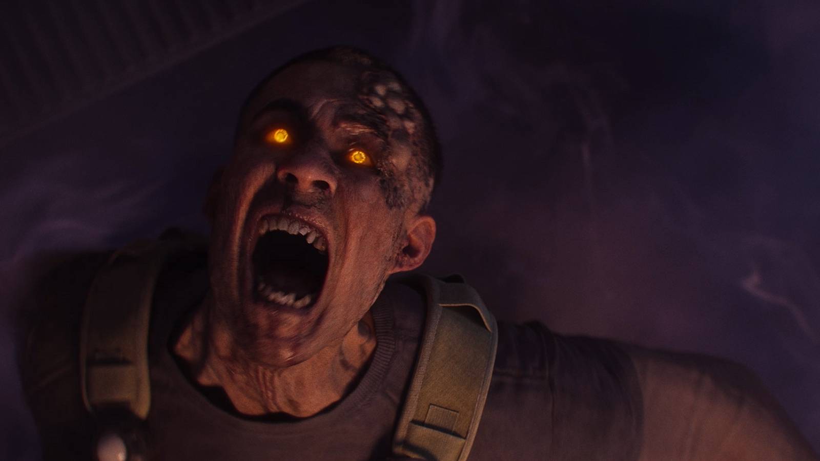 An undead soldier rises in Call of Duty: Modern Warfare 3's Zombies mode.