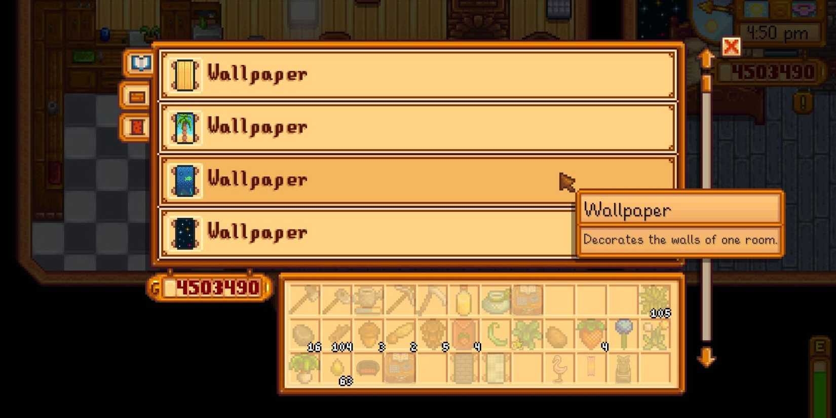 catalogue stardew valley