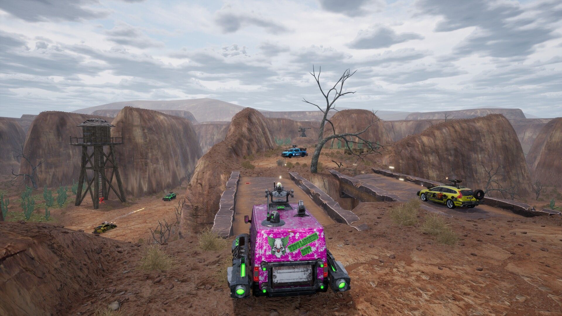 Rev Up the Excitement: Unleashing Car Customization, Weapons, and Beyond in Chaos On Wheels!