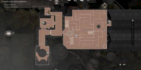 image showing courtyard treasures in chapter four of separate ways.