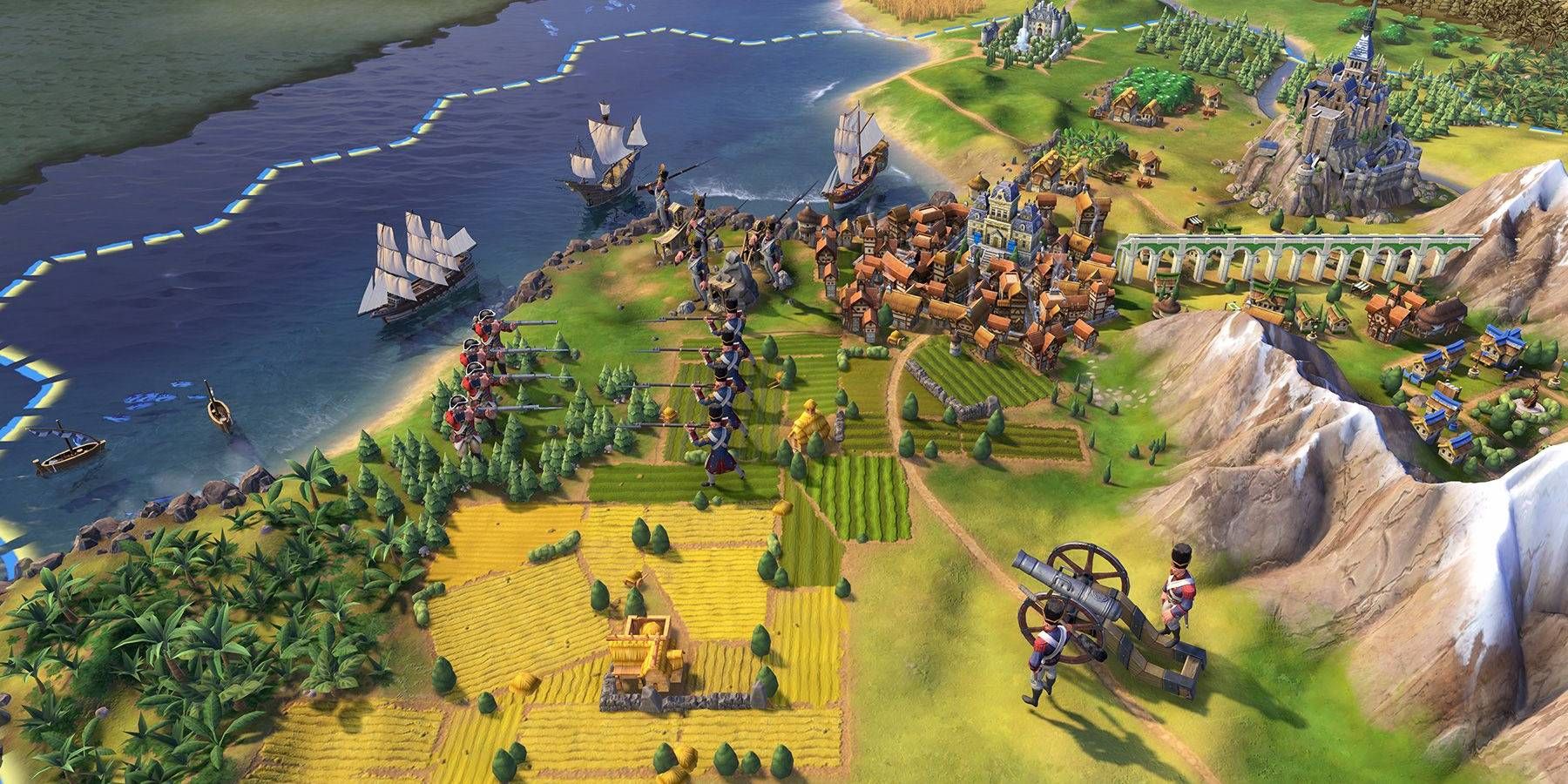 A war in the Industrial Era in Civilization 6