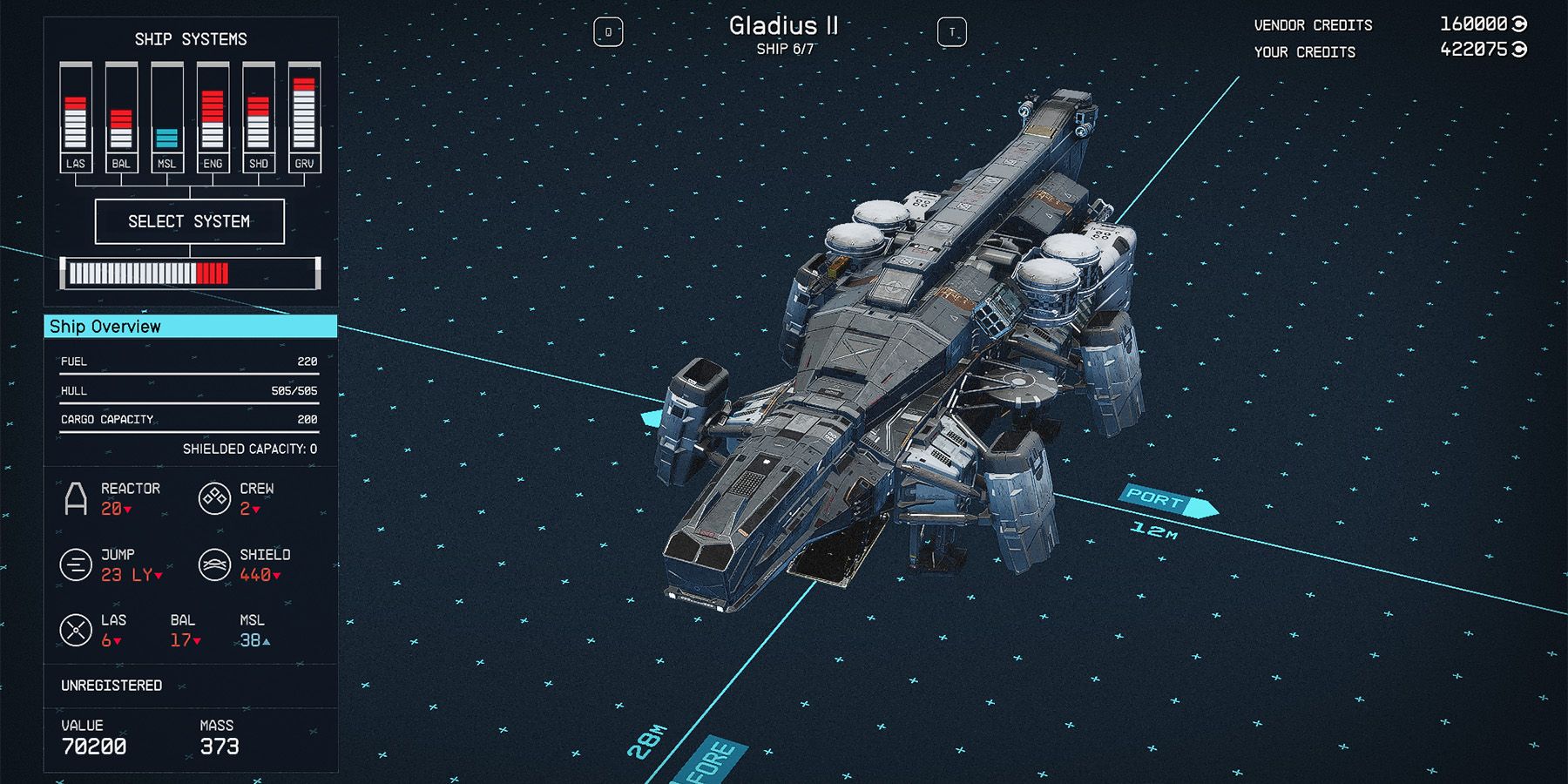 Starfield: List Of Purchasable Ships