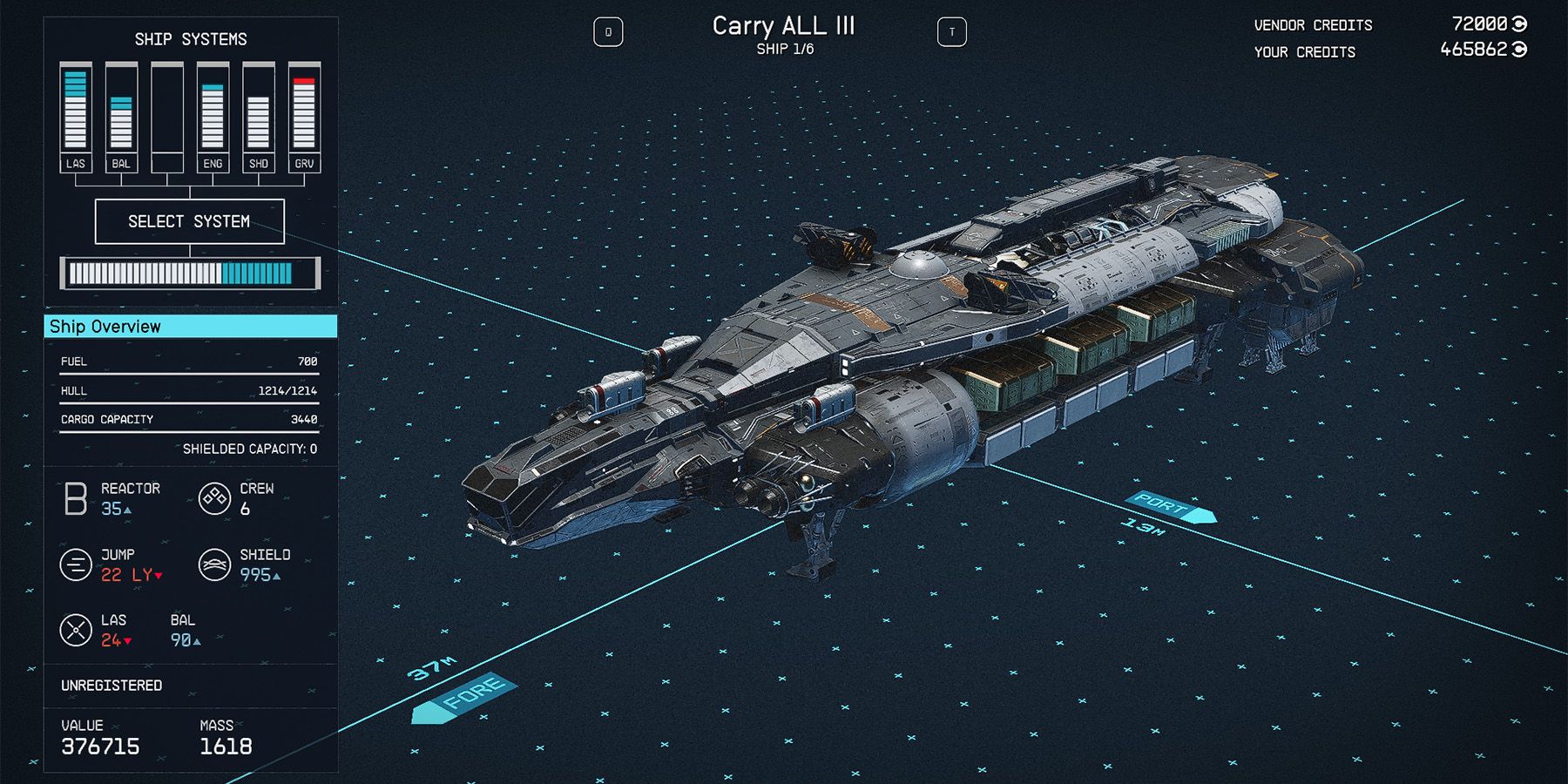 Starfield: List Of Purchasable Ships