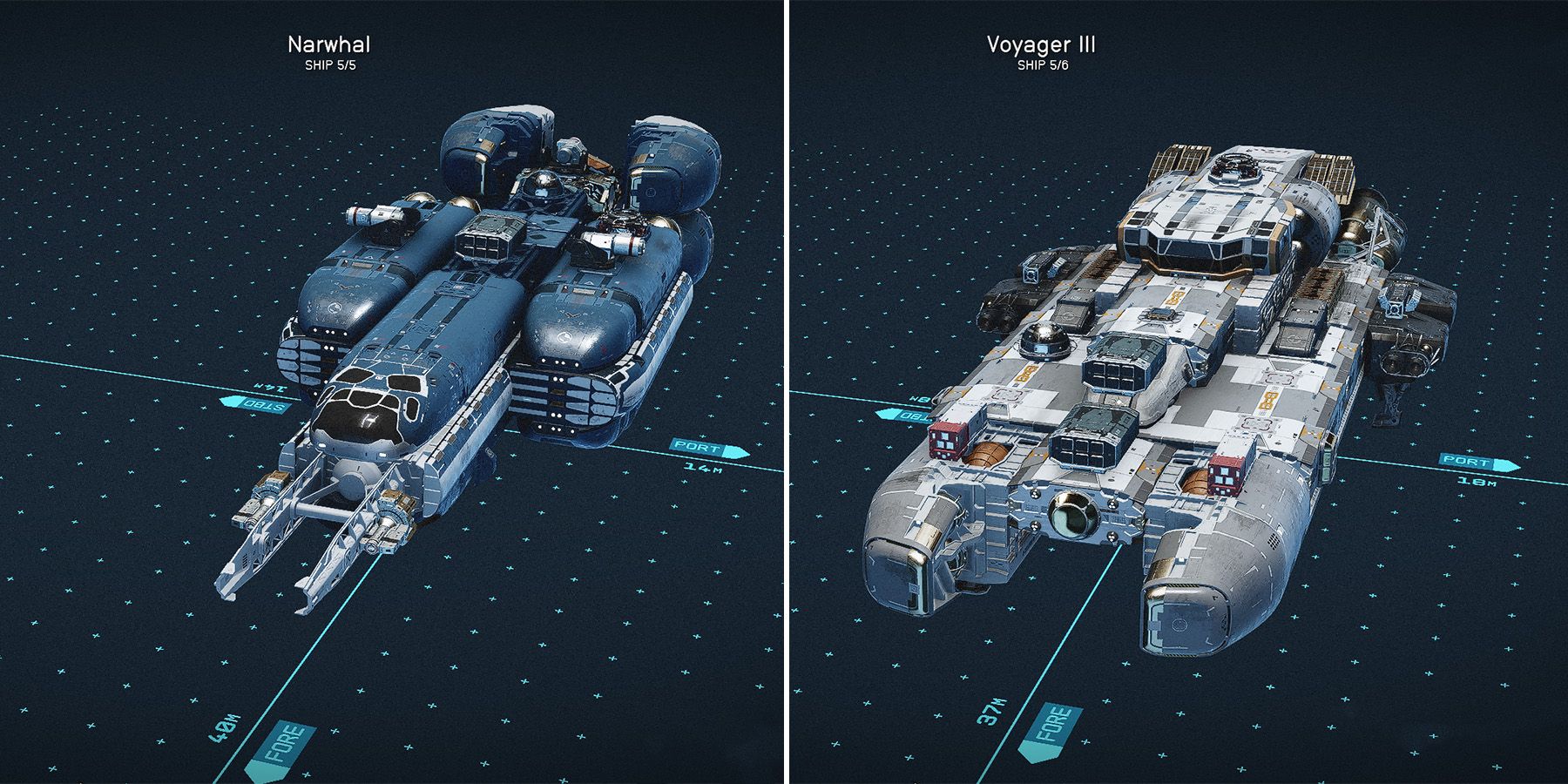 class c ships you can buy in starfield