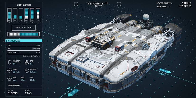 class c vanquisher iii ship in starfield