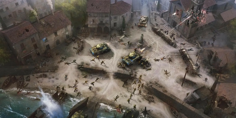 gameplay screenshot from company of heroes 3