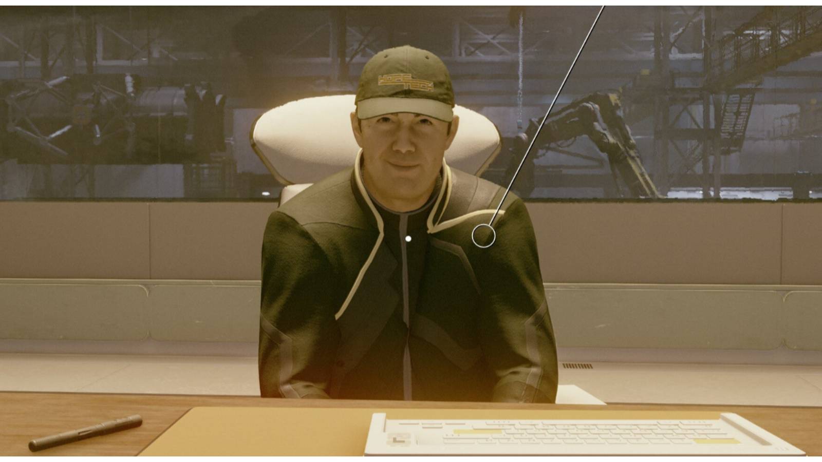 ron hope in his office in starfield