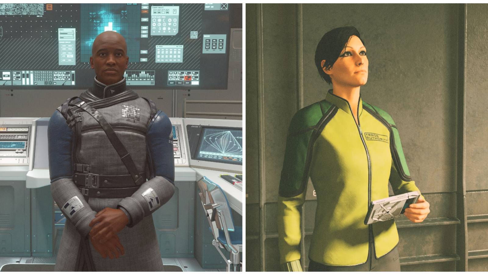 talking to commander ikande and trade authority on mars in starfield