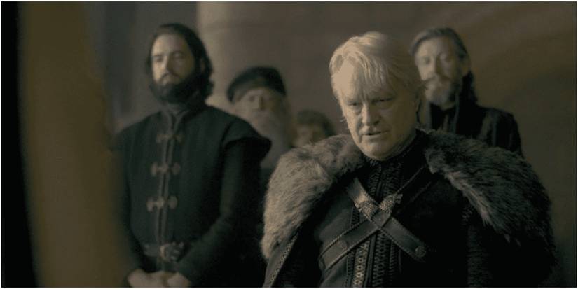 Lord Rickon Stark at the Red Keep In House of the Dragon.