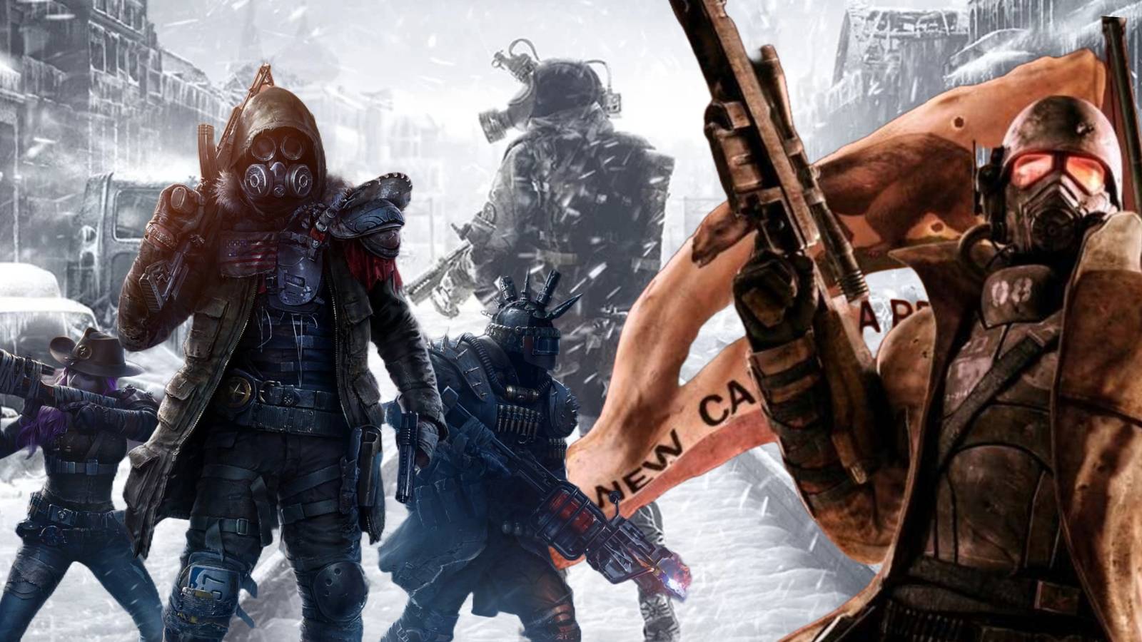 Post-Apocalyptic Games Without Zombies (Featured Image) - Wasteland 3 + Fallout: New Vegas + Metro Exodus