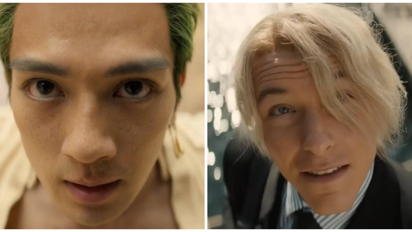 Zoro and Sanji in Netflix's One Piece