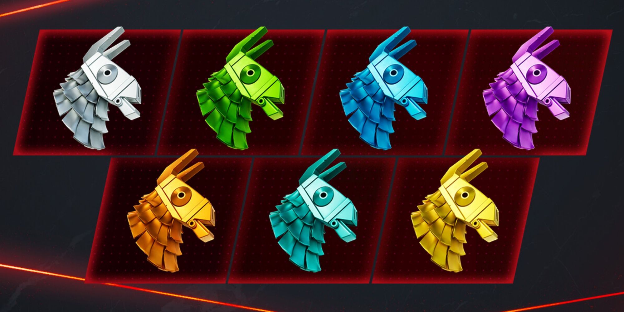 alternative styles for the prized llama back bling