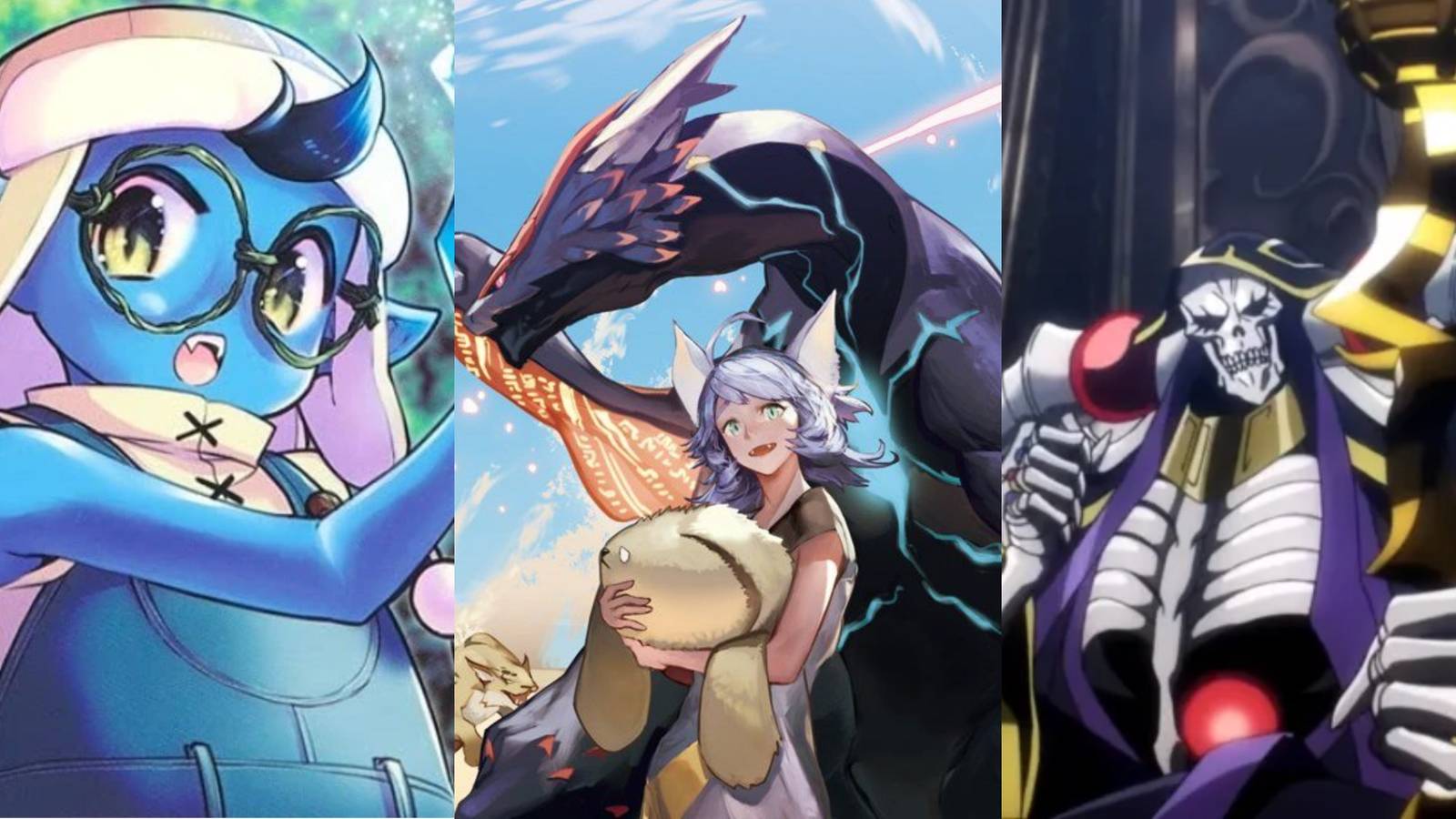 Akira, Illusia and Momonga