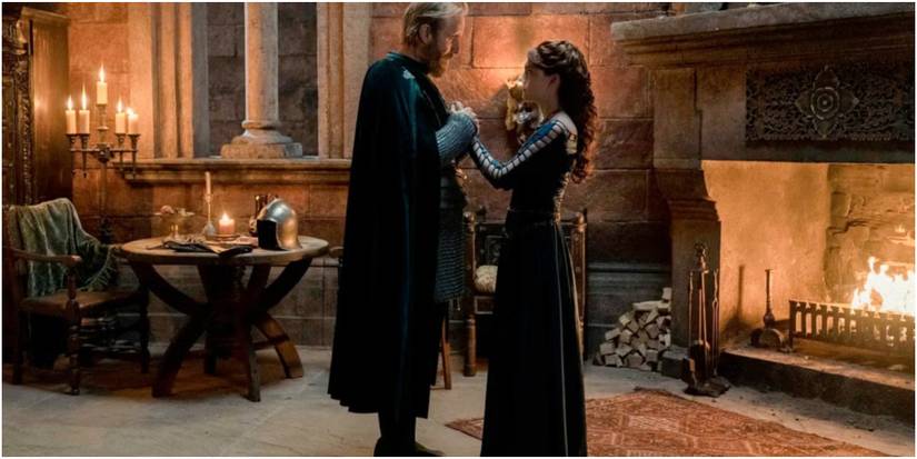 Otto and Alicent Hightower in House of the Dragon.