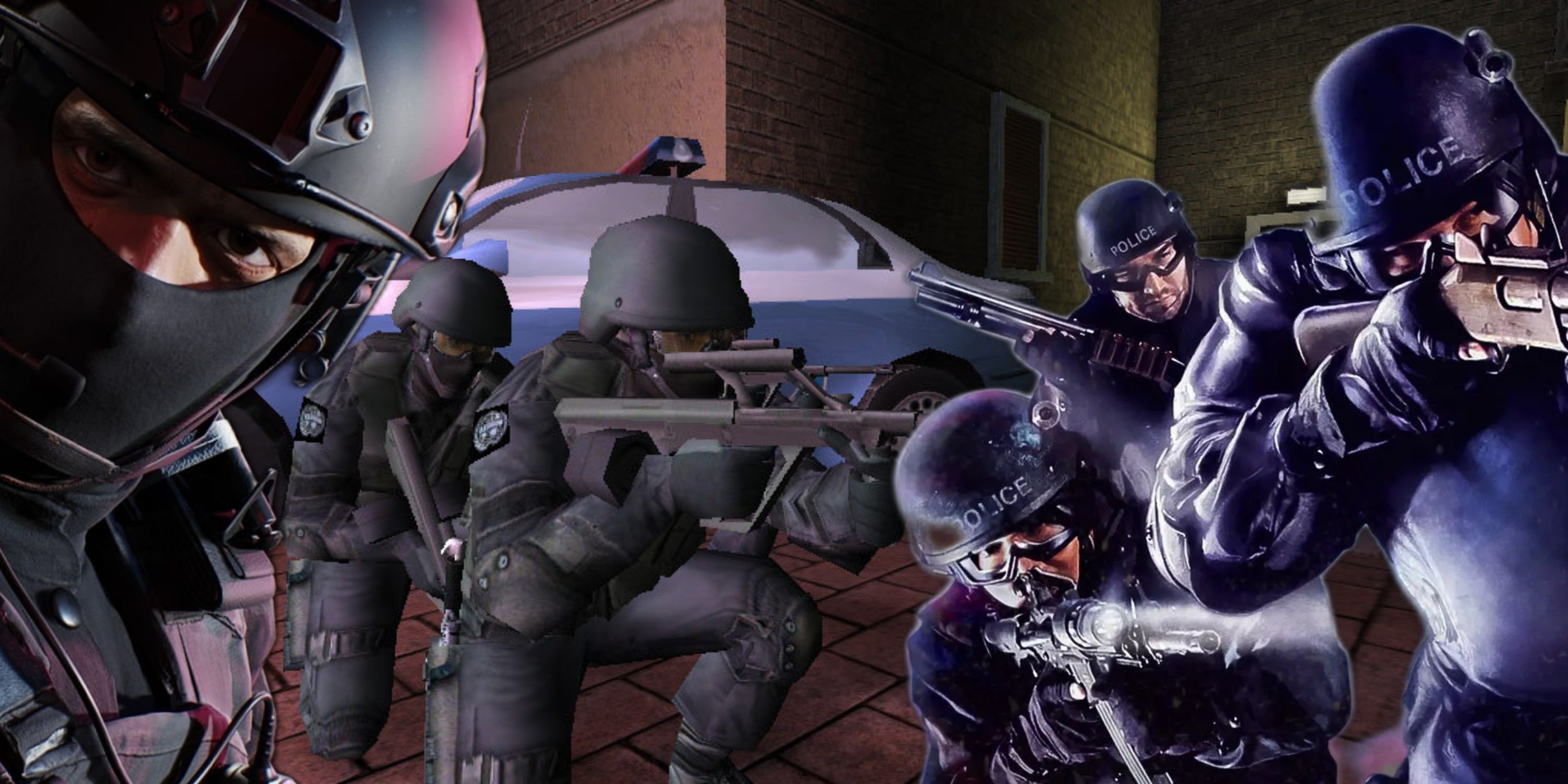 Best SWAT Games (Featured Image) - Ready Or Not + Rainbow Six 3 + SWAT 4