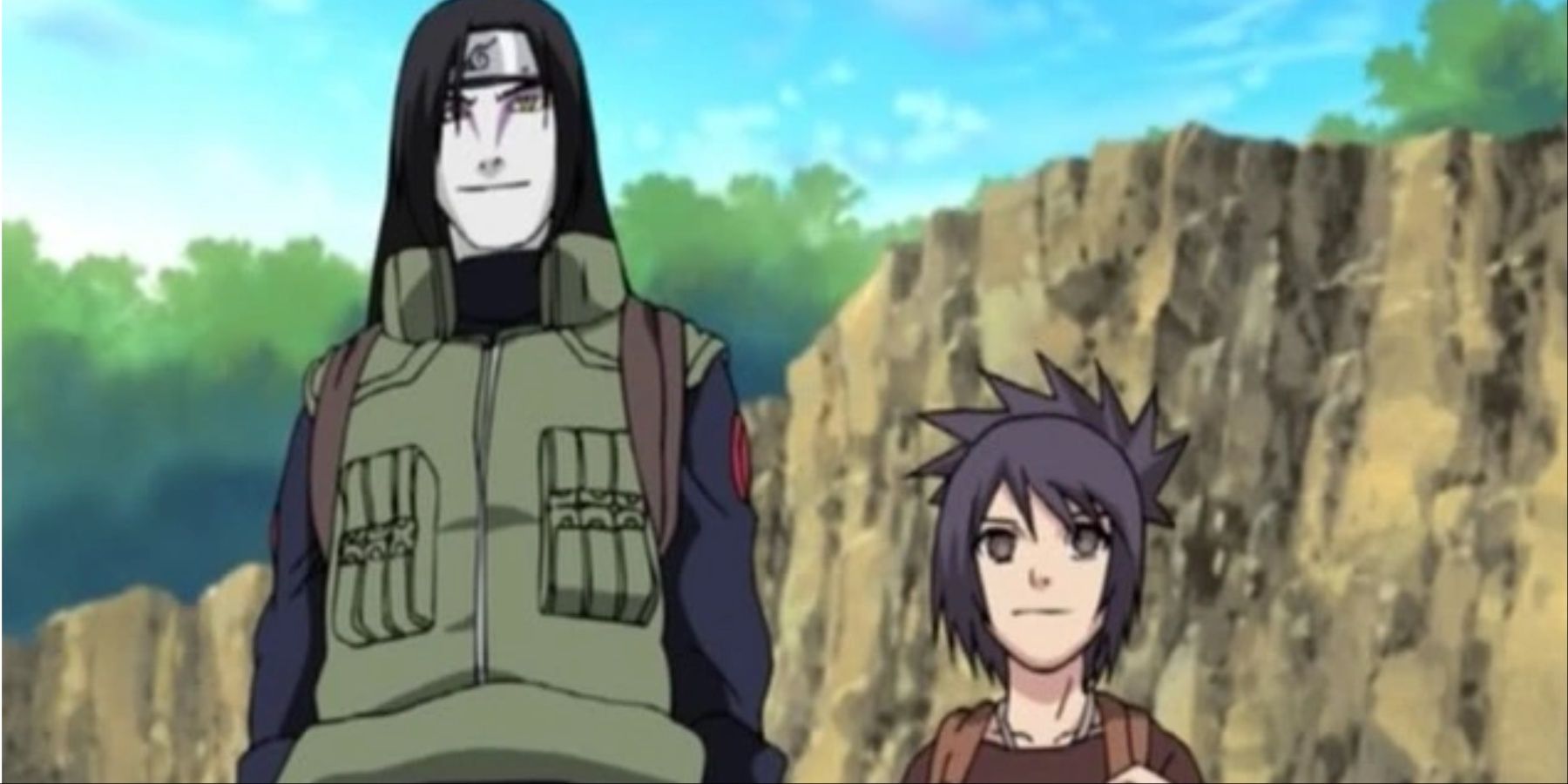 A Young Anko Training With Orochimaru in Naruto