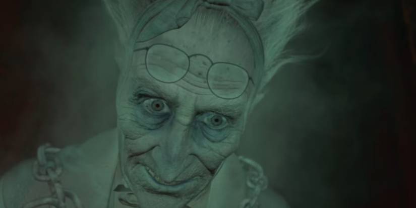 Gary Oldman as the Ghost of Jacob Marley