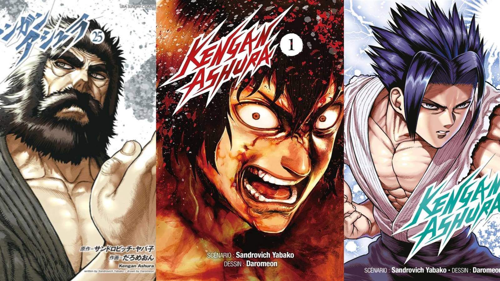 kengan ashura manga volumes
