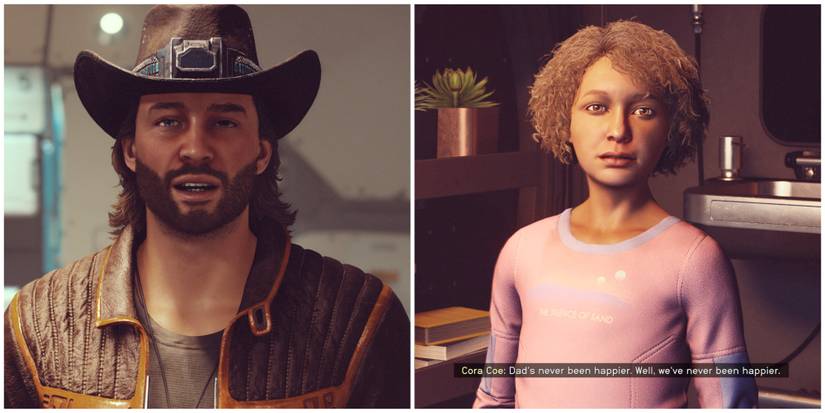 talking to sam coe and talking to cora coe