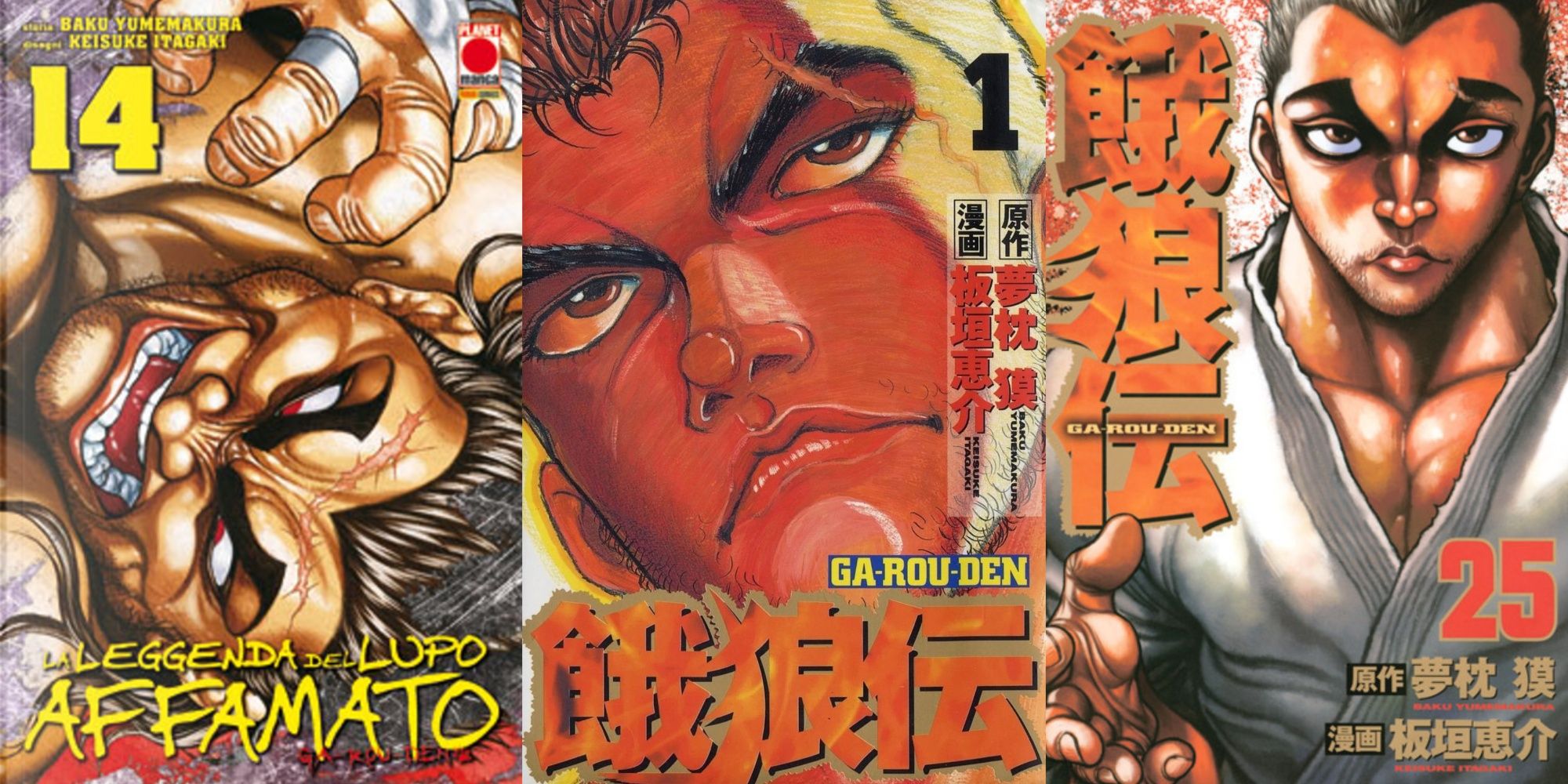 garouden manga volumes