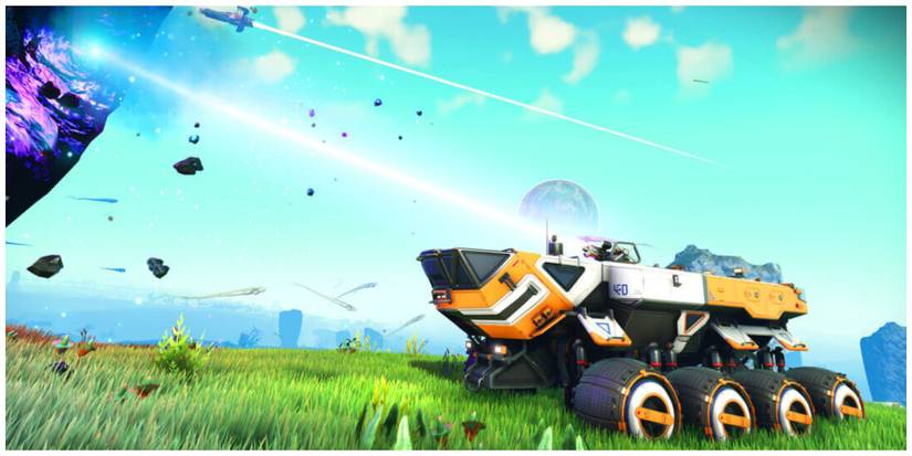 Colossus is one of the best Exocrafts in No Man's Sky