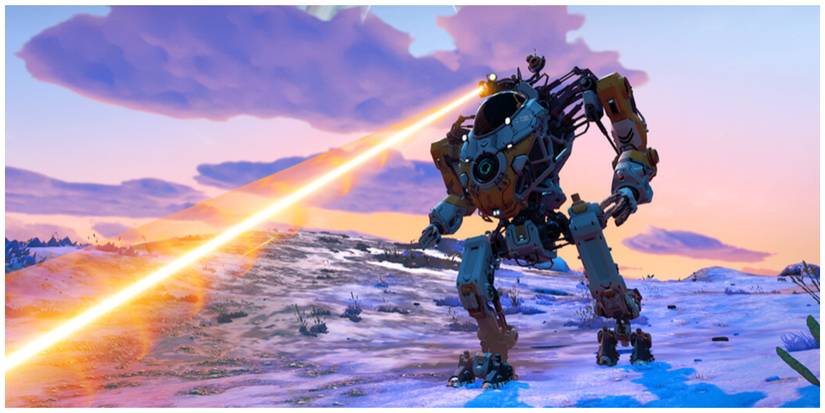 Minotaur is one of the best Exocrafts in No Man's Sky