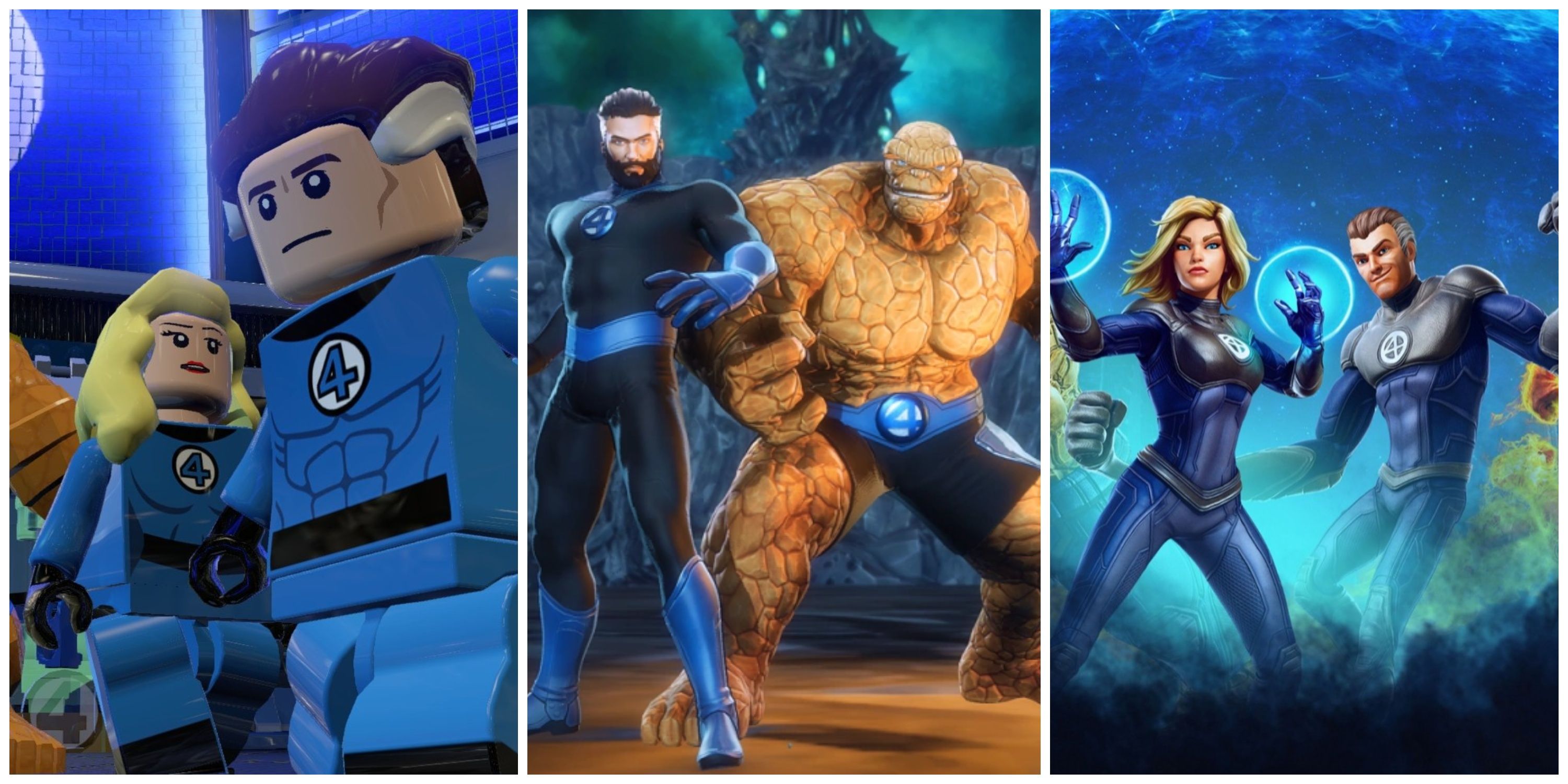 fantastic four across various video games