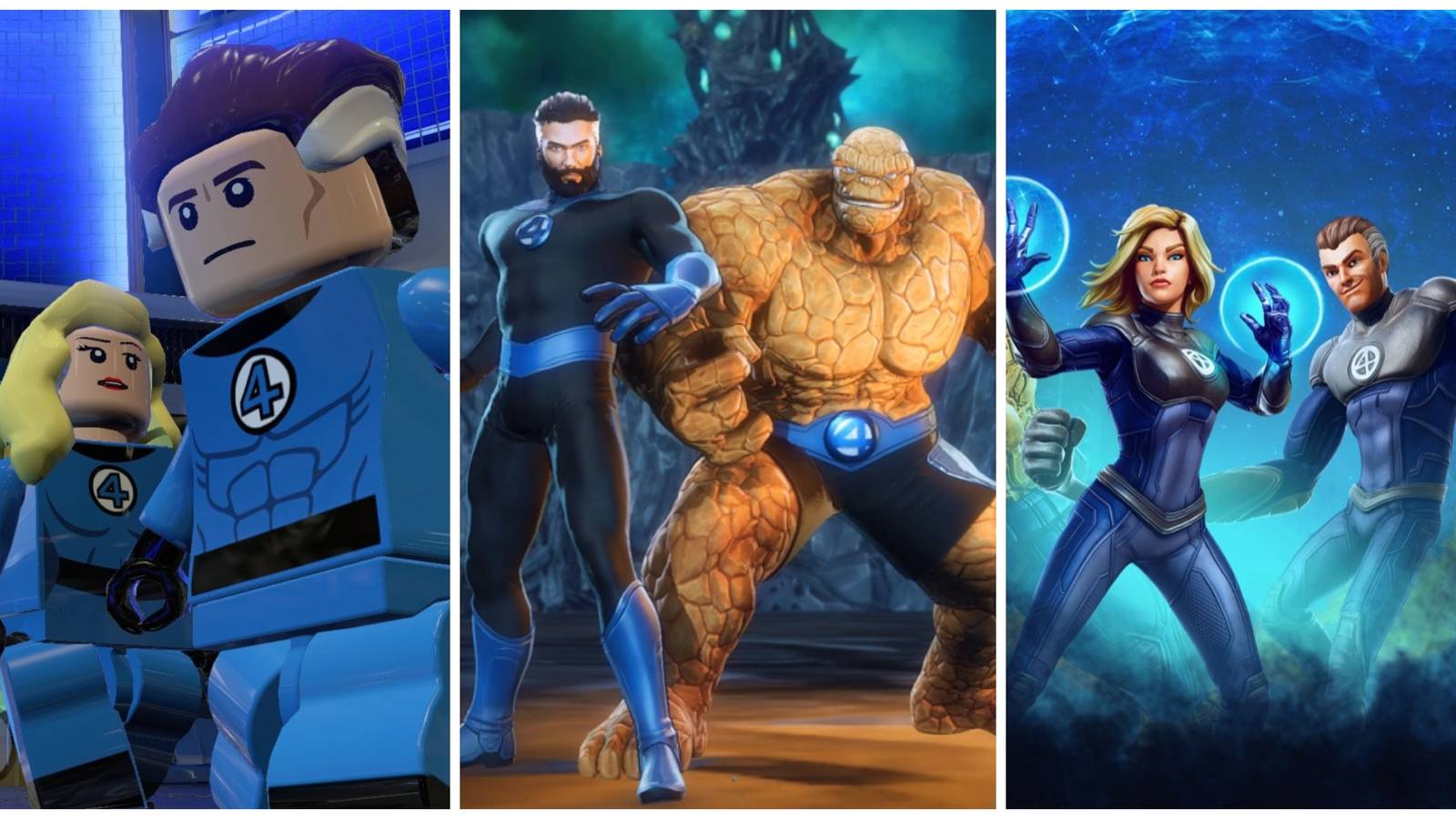 fantastic four across various video games