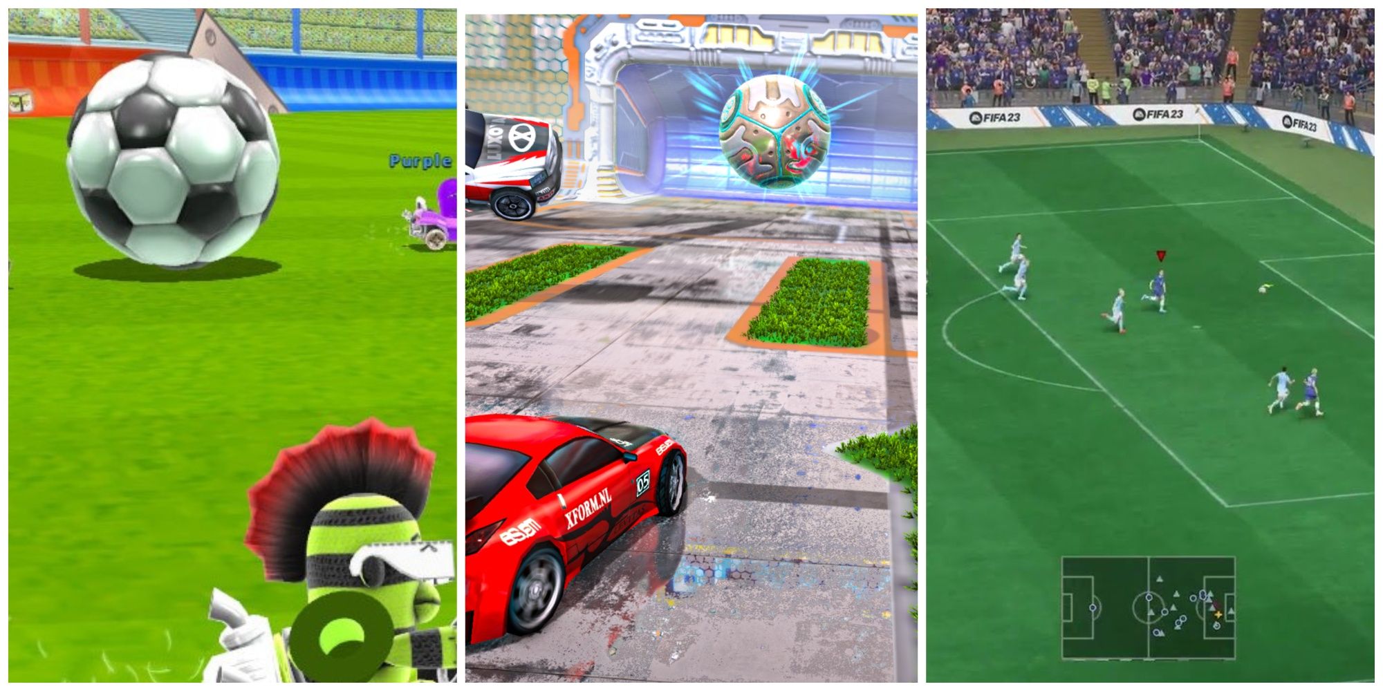 Zero Gear Goal Mode, Rocket Soccer Derby, and FIFA 23
