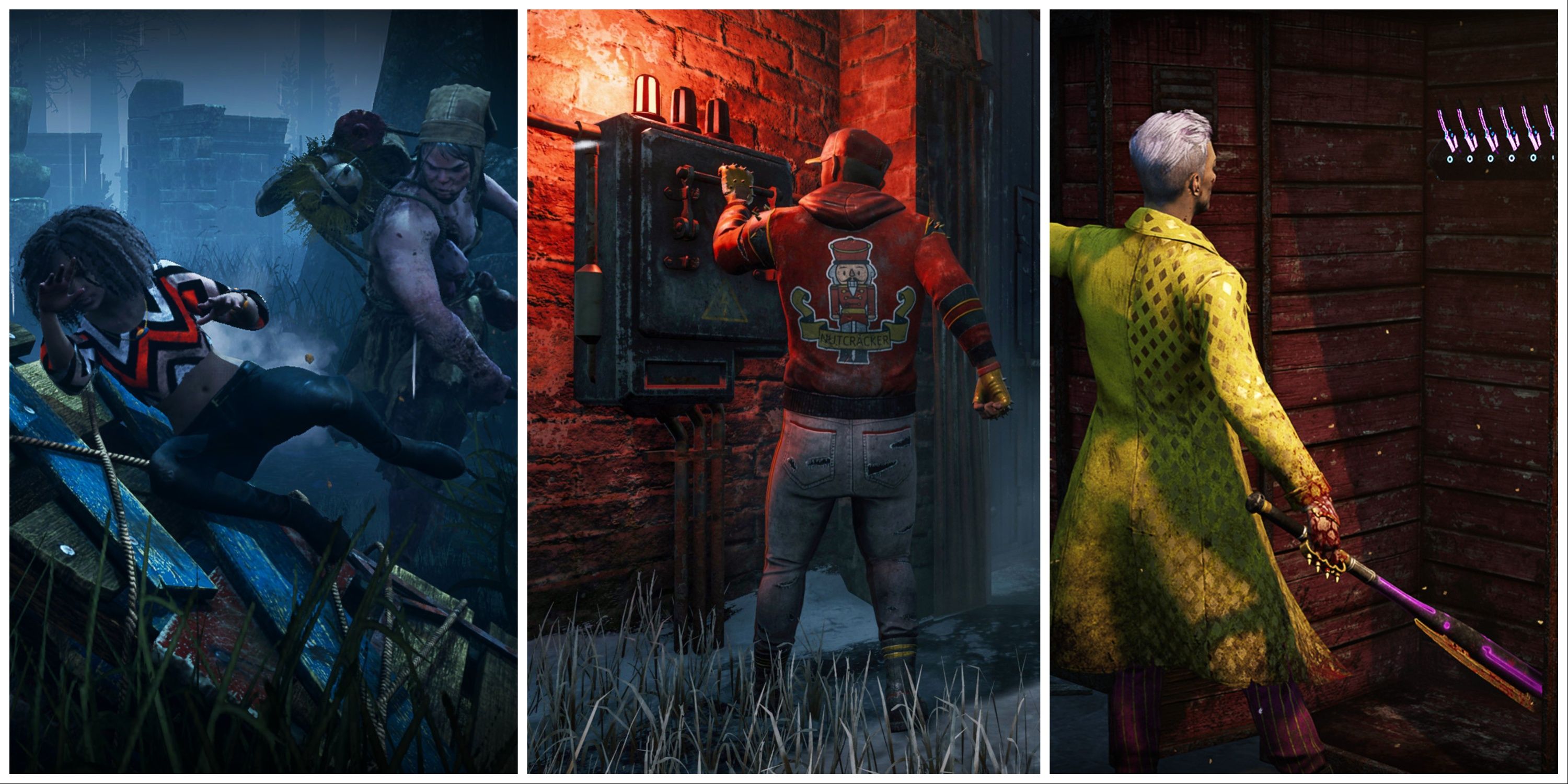 Exit gate pallet slide killer locker