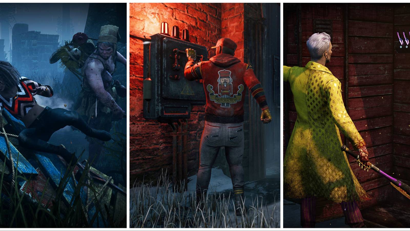 Exit gate pallet slide killer locker