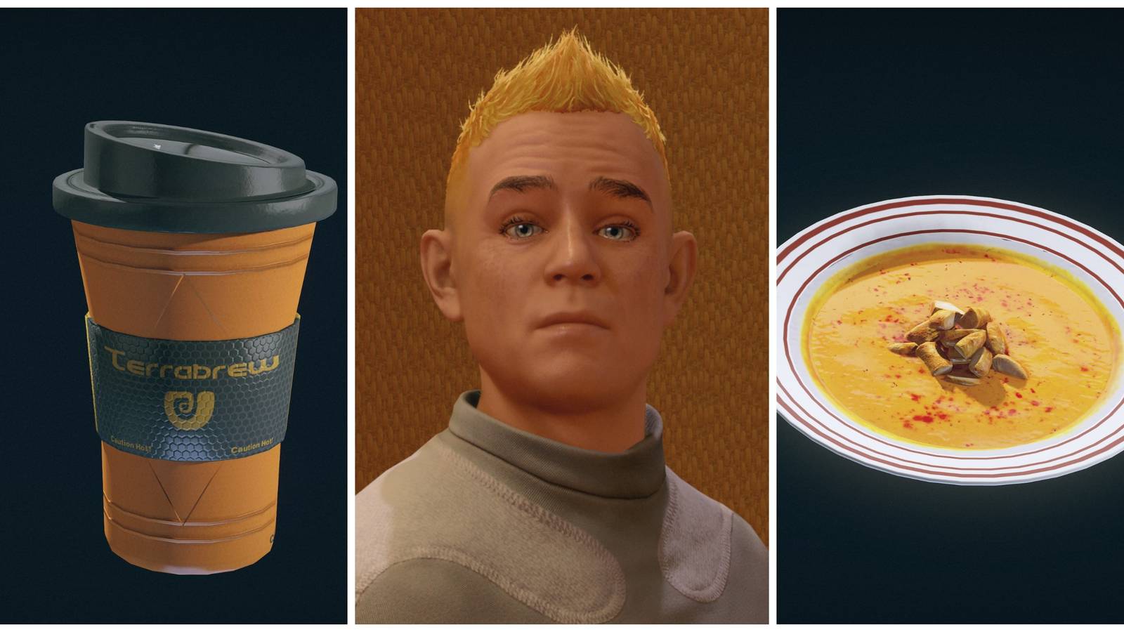 terrabrew espresso, crawler bisque, adoring fan at terrabrew store