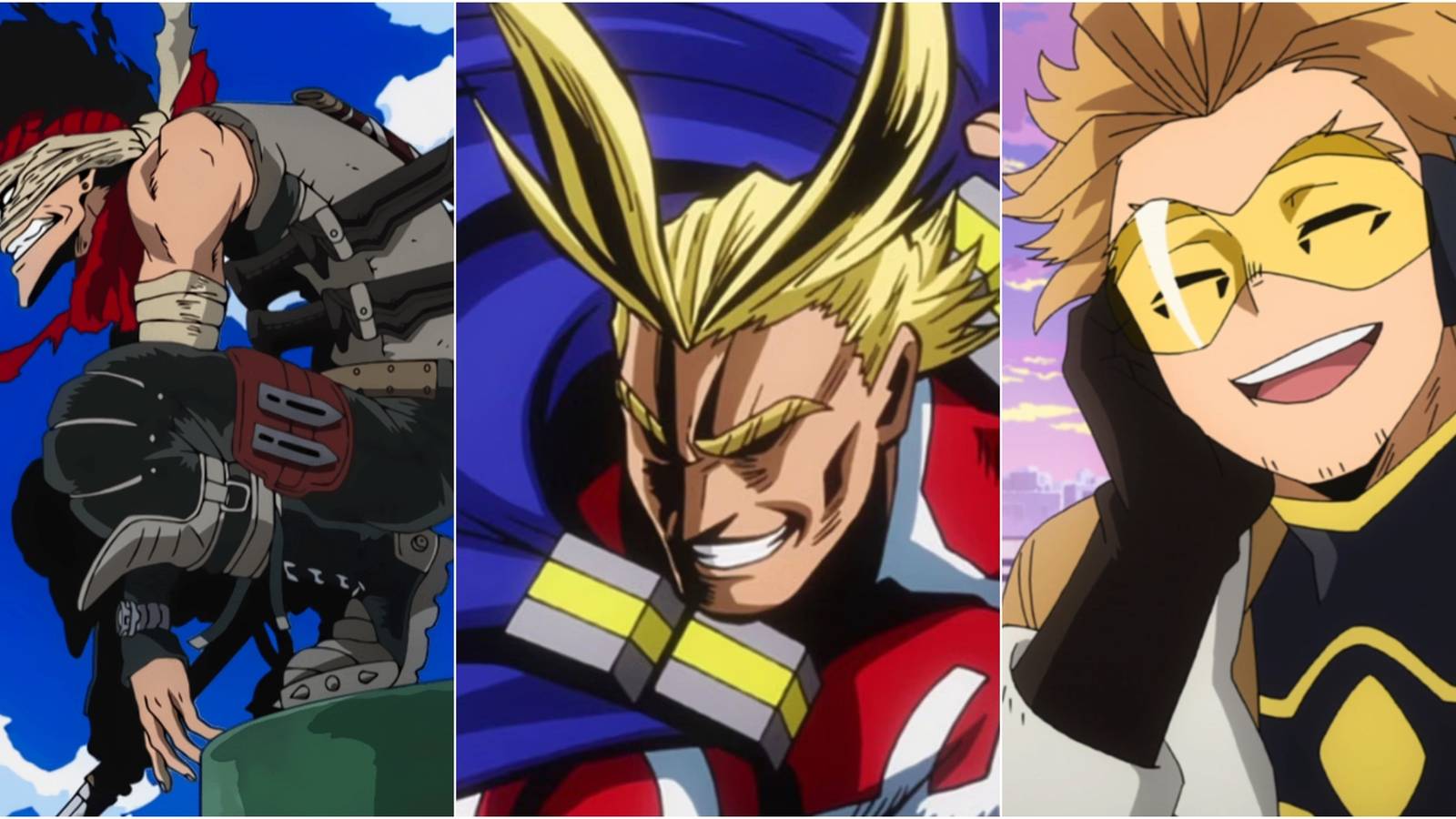 Stain, All Might, And Hawks
