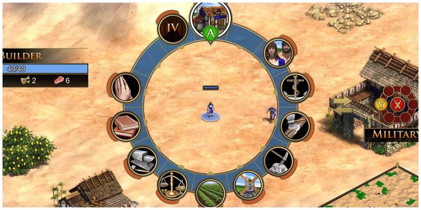 Age of Empires 4 Command Menu