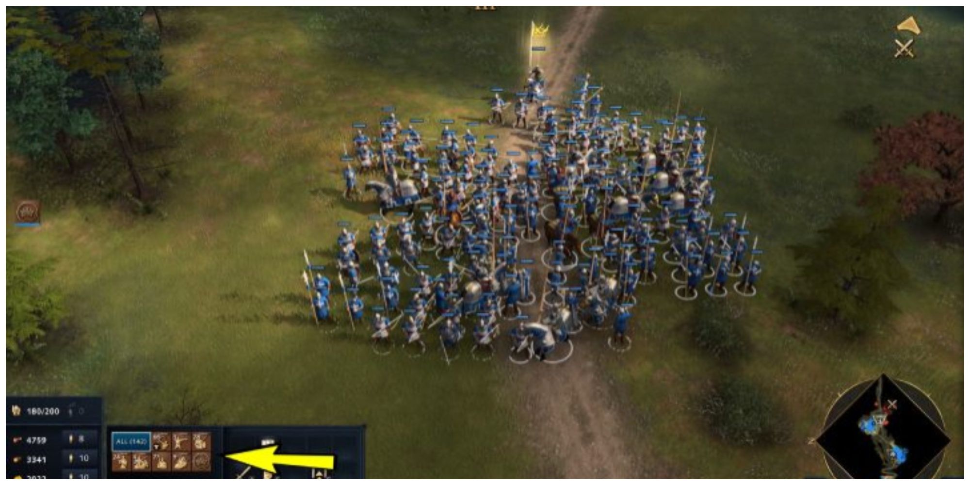 Grupo militar de Age of Empires 4