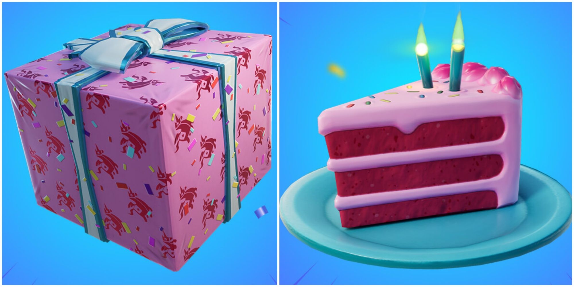 ALL 10 Birthday Cake Locations in Fortnite - YouTube