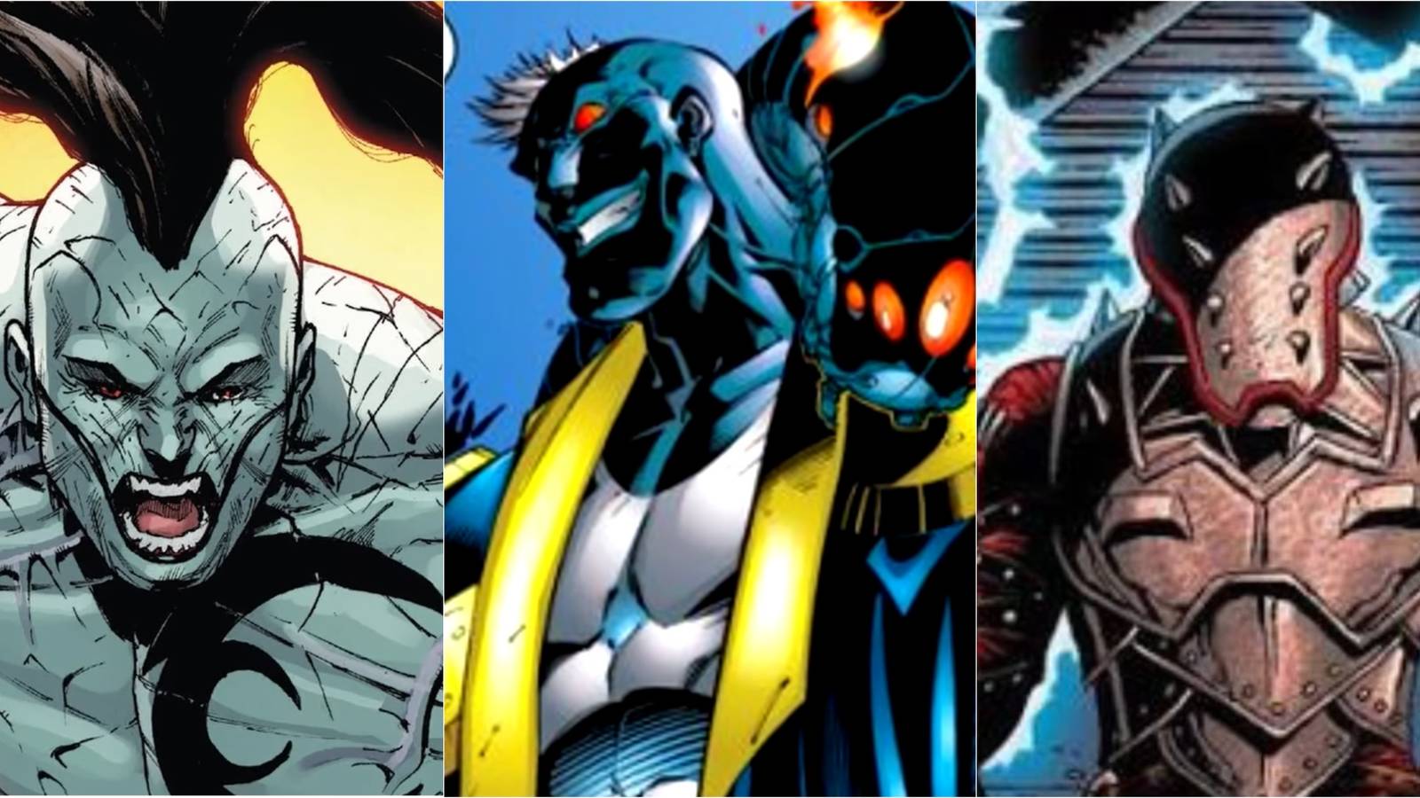 A featured image of Daken, Maggott, and Penance from MCU