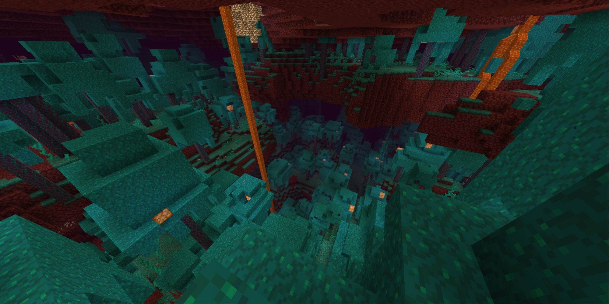 Nether green forest