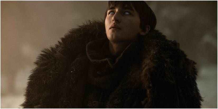 Bran Stark Warging in Game Of Thrones.