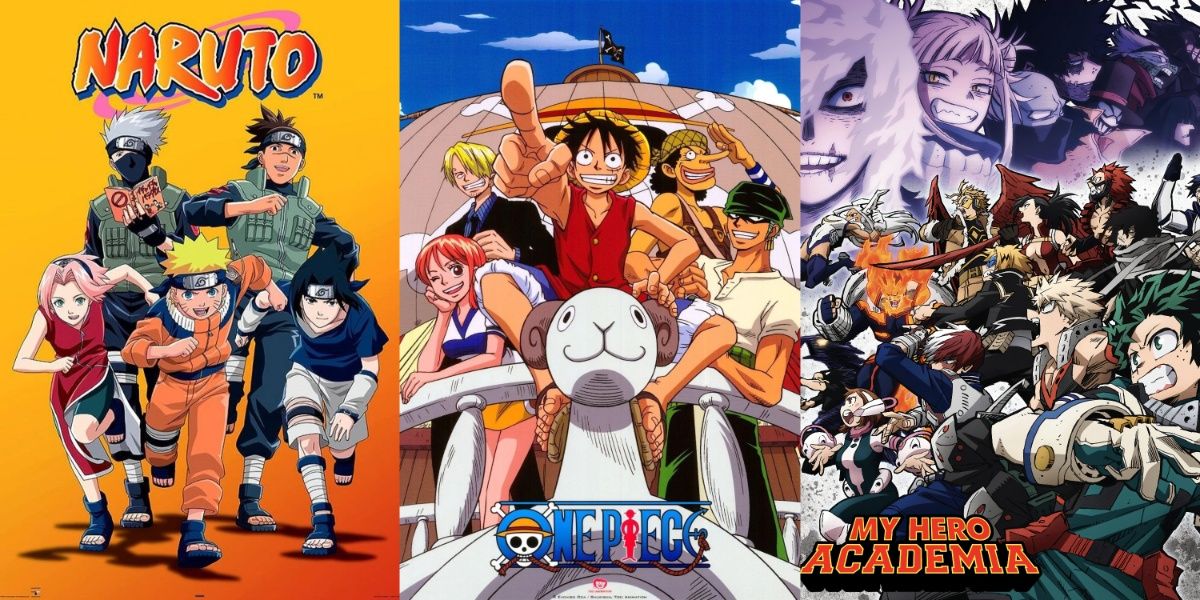 Naruto, MHA and One Piece