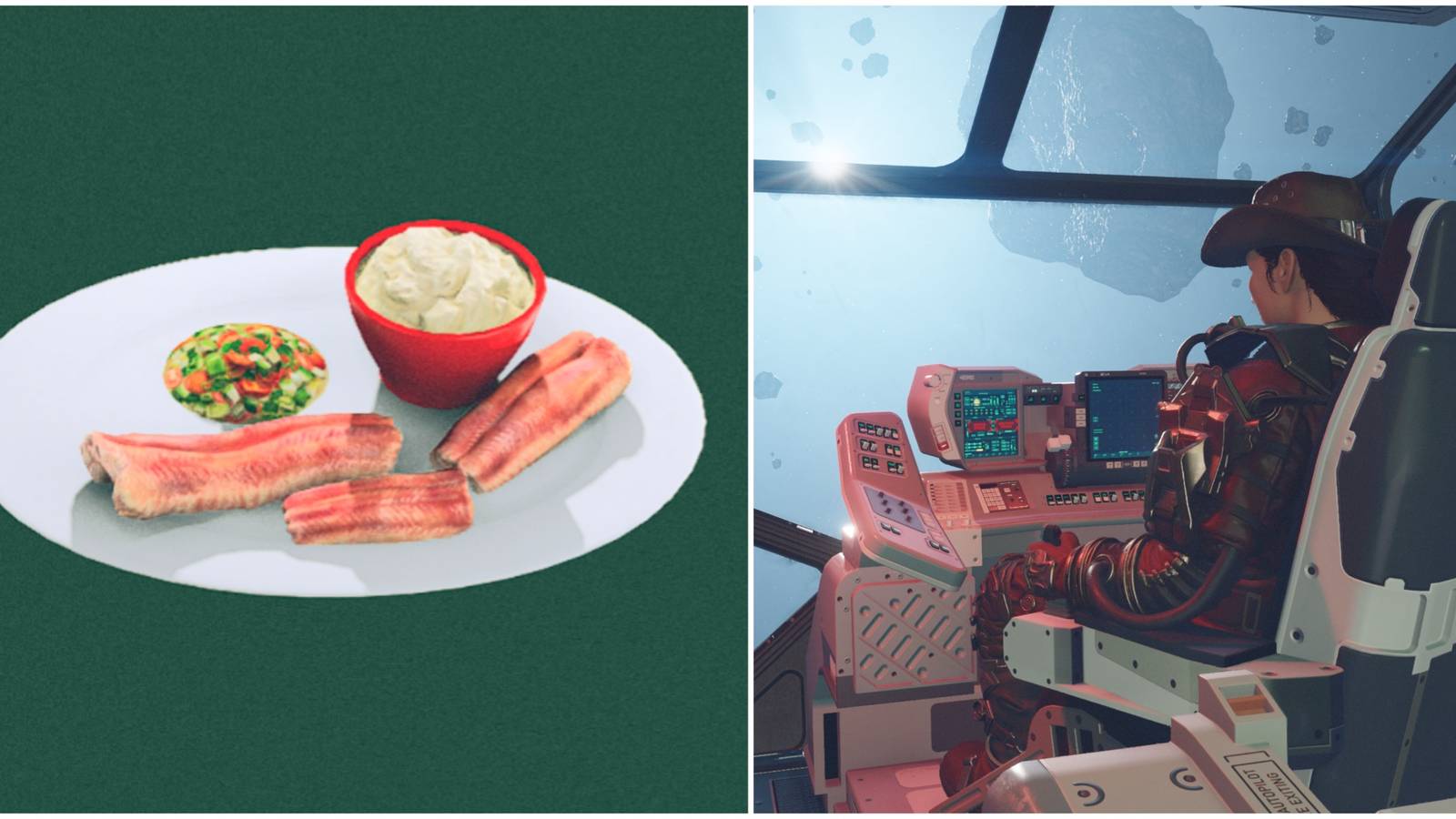 the deep and exploring space