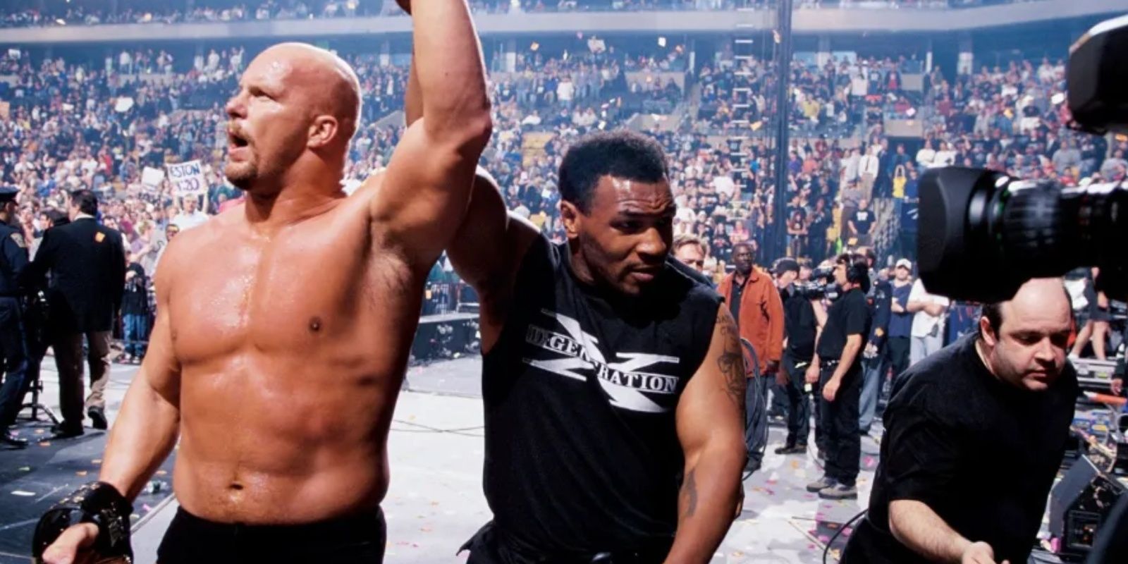 Stone Cold Steve Austin and Mike Tyson